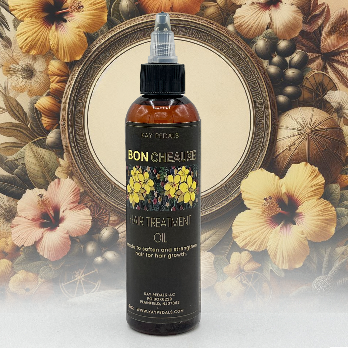 Bon Cheauxe Hair Treatment Oil | Hair Growth Oil | 4 oz bottle-0